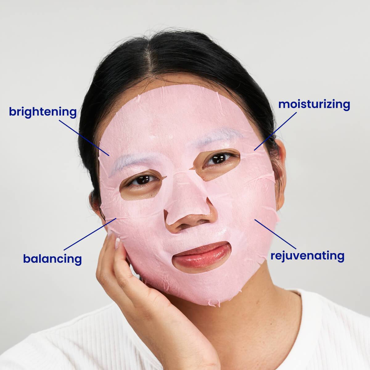 I Pinky Promise Rejuvenating Sheet Mask featuring beet root, designed for skin revitalization and hydration.